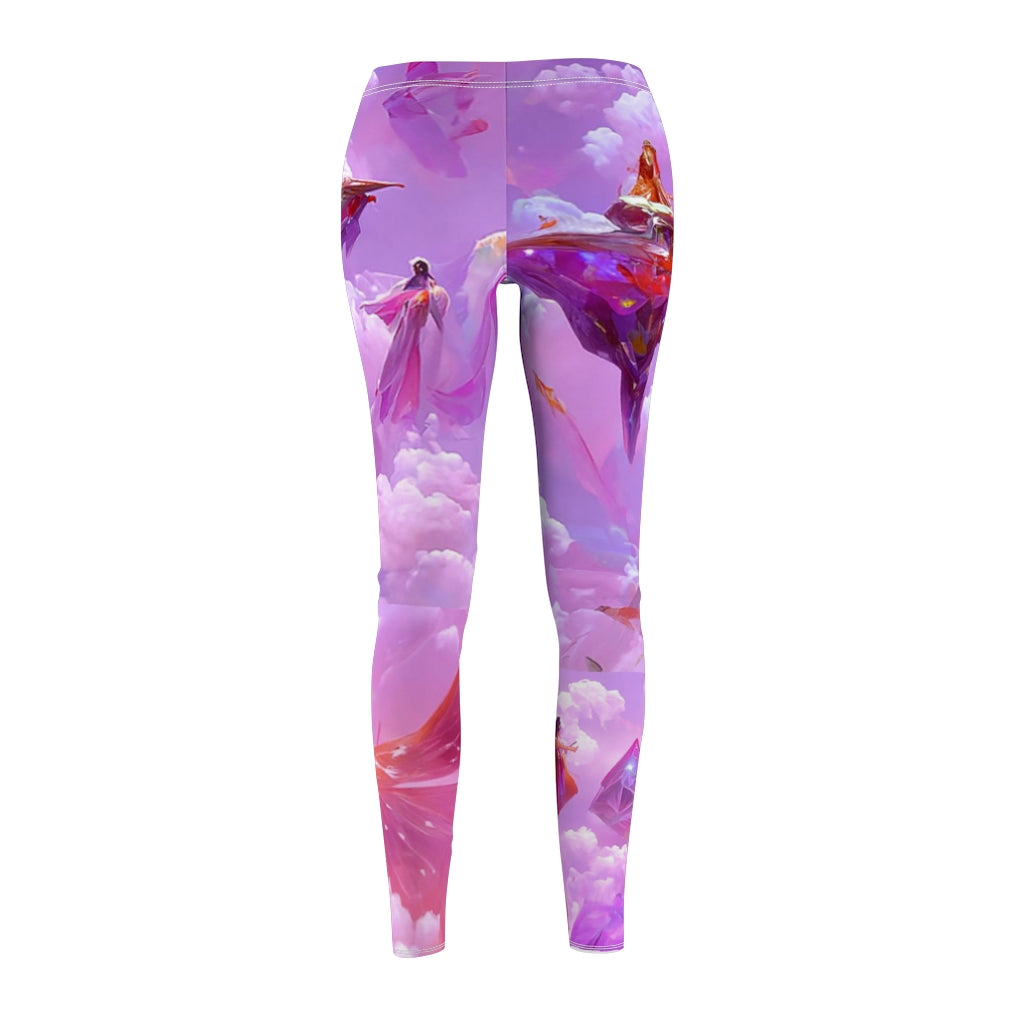 Guardians of Outer Dimensions - #005 - Women's Cut & Sew Casual Leggings - Spoiled Robots