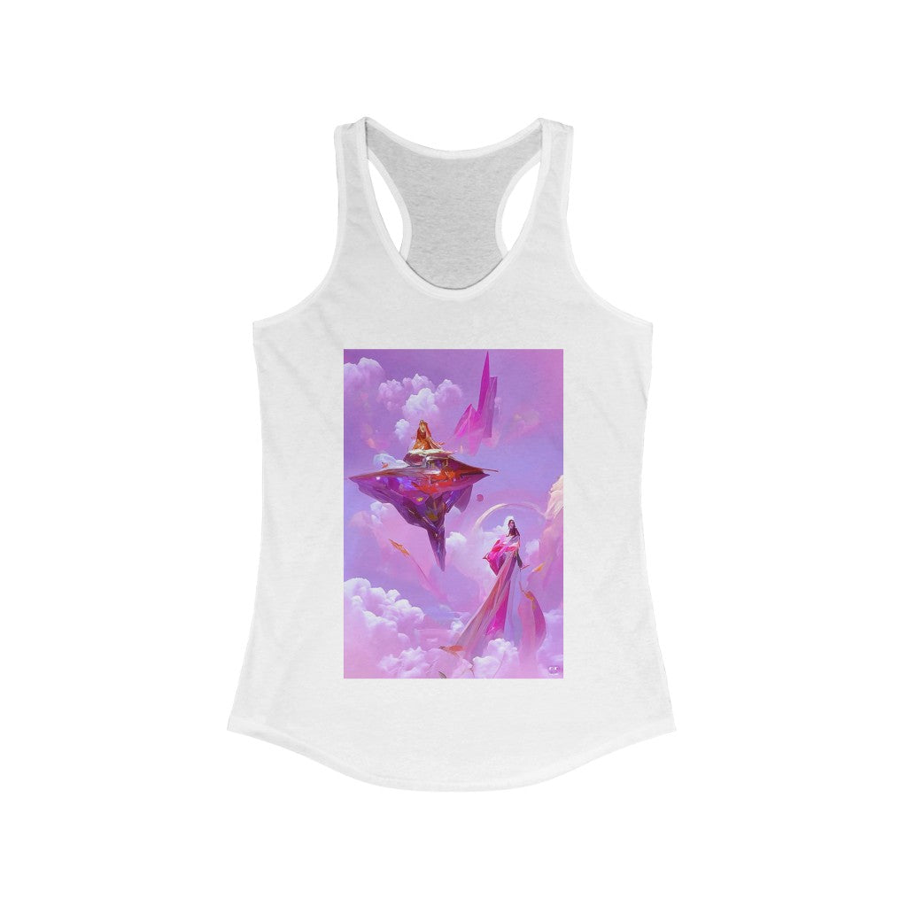 Women's Ideal Racerback Tank - Guardians of Outer Dimensions - #005 - Spoiled Robots