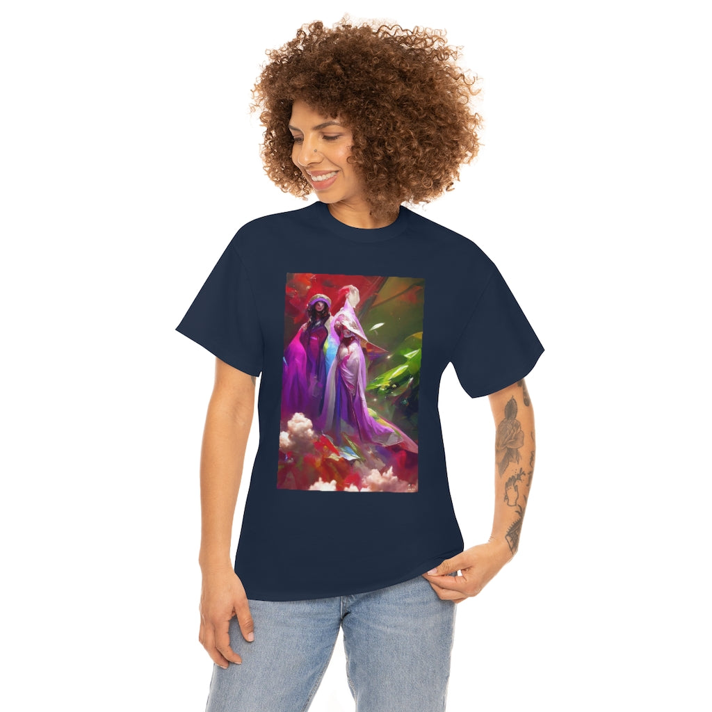 Unisex Heavy Cotton Tee  - Guardians of Outer Dimensions - #005 - Spoiled Robots