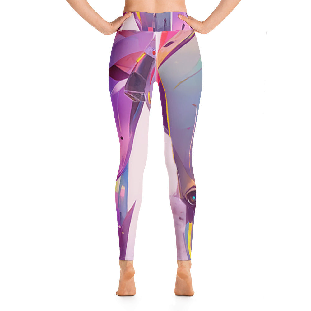 Yoga Leggings - Guardians of Outer Dimensions #005-b - Spoiled Robots