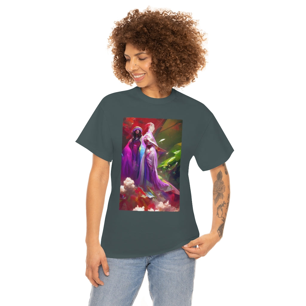 Unisex Heavy Cotton Tee  - Guardians of Outer Dimensions - #005 - Spoiled Robots