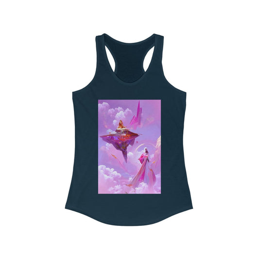 Women's Ideal Racerback Tank - Guardians of Outer Dimensions - #005 - Spoiled Robots