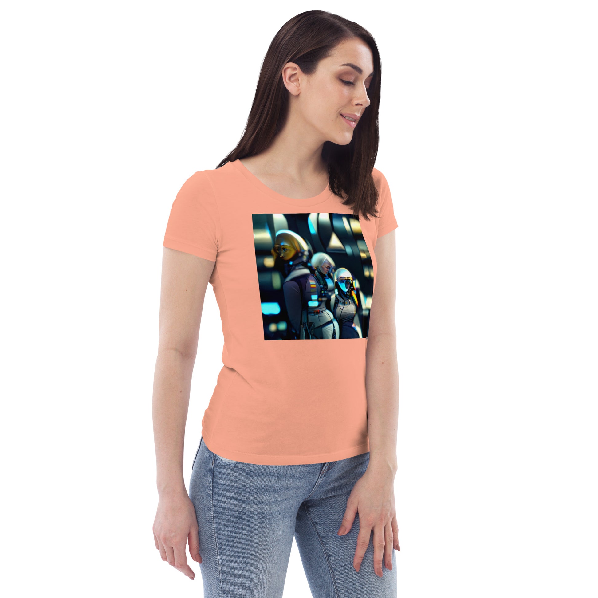 Fall 2022 - Women's fitted eco tee - Spoiled Robots