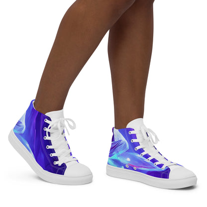 Guardians of Outer Dimensions - #004 - Women’s high top canvas shoes - Spoiled Robots